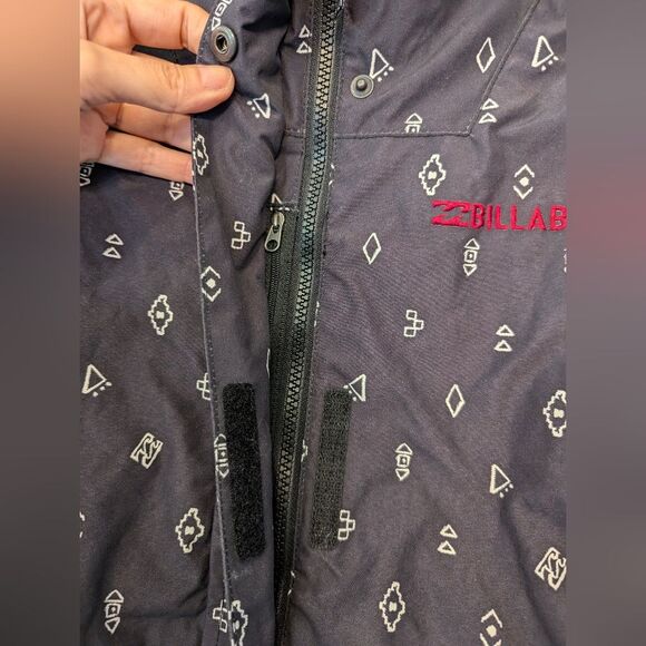 Billabong women's waterproof 10k insulated hooded Ski full zip Jacket Coat sz S - Picture 12 of 16